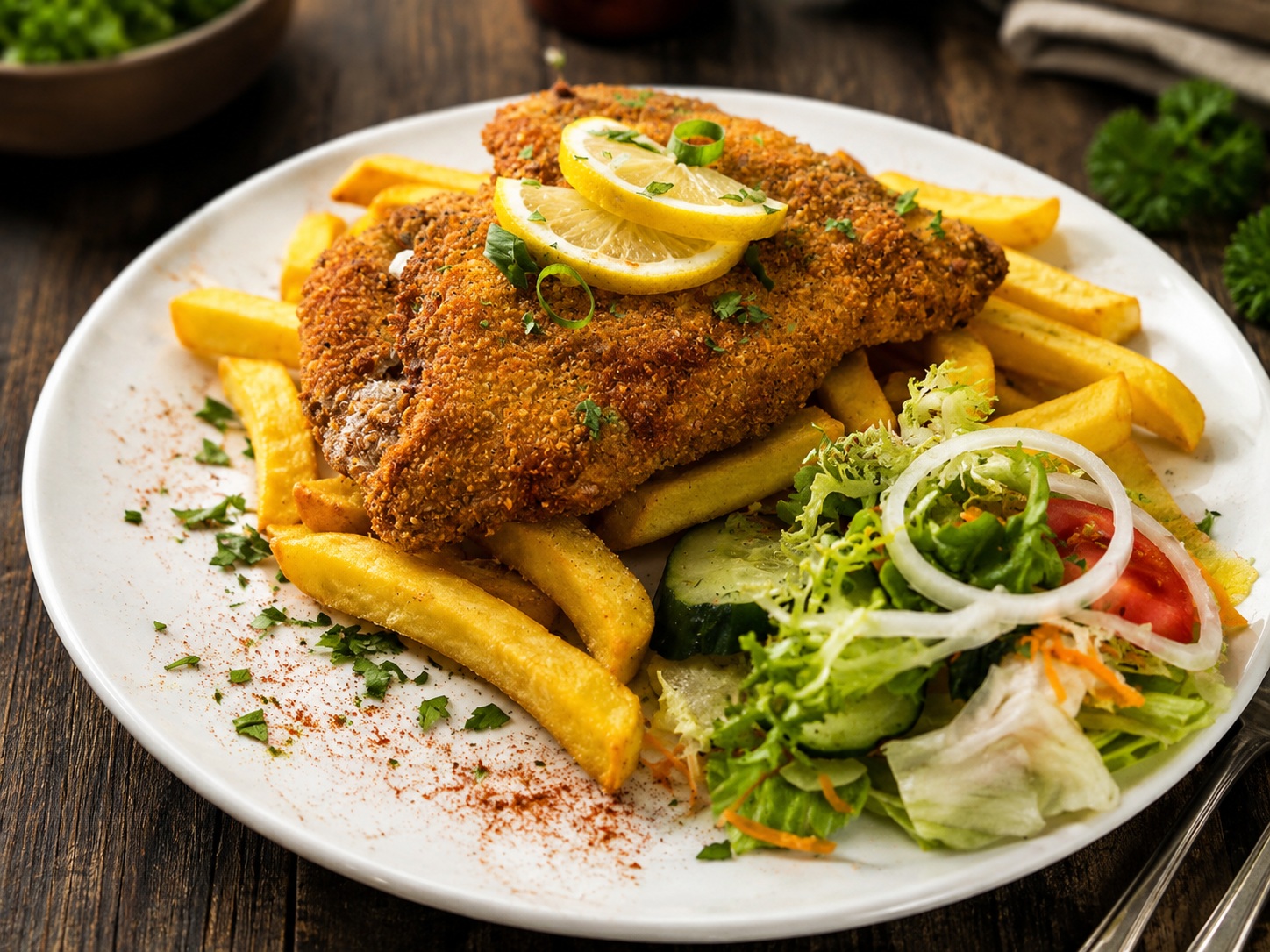 Traditionelles Schnitzel